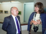 Ugurcan and Anne Canalp discussing public transport problems
